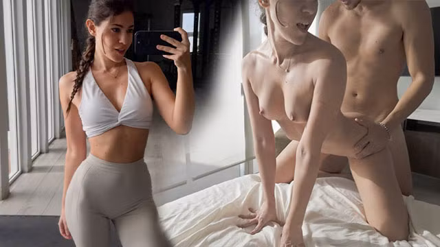 Hot Latina Babe Gets Fucked Hard After Workout