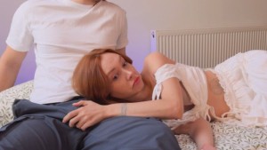 Stepbrother got an erection while watching a movie? Suck his dick now!