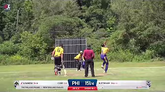 MiLC T20 Highlights: The Philadelphians vs New England Eagles background