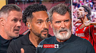 "The sign of CHAMPIONS" | Keane, Carragher & Walcott react to Liverpool's win over Arsenal background