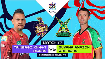 Extended Highlights | Trinbago Knight Riders vs Guyana Amazon Warriors | CPL 2025