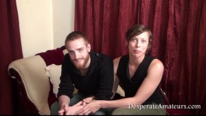 Desperate Amateurs Val and Autumn get their tight pussies stretched out