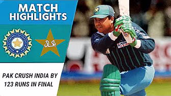 Inzamam-ul-Haq Near Century | Azhar Mahmood Ripped Through The Indian Lineup In The Final
