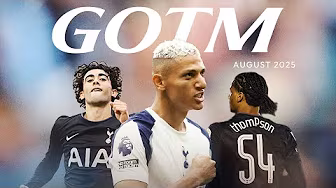 Spurs Goal of the Month | August 2025 background
