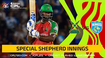 Romario Shepherd's INCREDIBLE Innings vs Saint Lucia! | CPL 2025