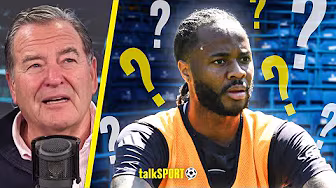 "The SAD part is..." Jeff Stelling issues STARK WARNING amid Sterling's uncertain transfer future background