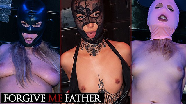 Masked amateur women have sex with a stranger - Forgive Me Father COMPILATION