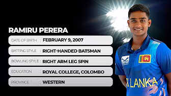 Get to Know | Ramiru Perera