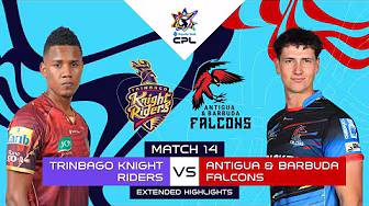 Extended Highlights | Trinbago Knight Riders vs Antigua And Barbuda Falcons | CPL 2025