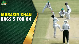 Mubasir Khan bags 5 for 84 | Rawalpindi vs FATA | Hanif Mohammad Trophy 2025-26