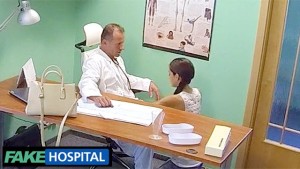 Desperate Russian Teen Rewards Doctor with Hard Sex - Fake Hospital