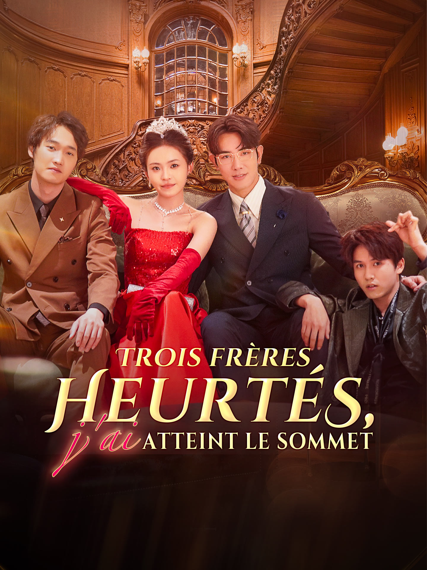 Trois frères heurtés, j'ai atteint le sommet poster