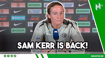 Sam Kerr BACK in the SQUAD against Man City! Sonia Bompastor