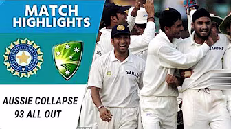 Australia Collapse! 93 All Out | India’s Stunning 13-Run Win vs Australia | background
