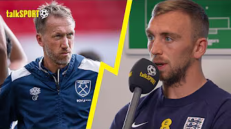 Jarrod Bowen DEFENDS Graham Potter amid poor start to Premier League season. backdrop
