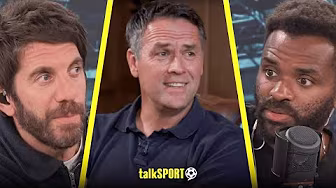 "HE DOESN'T GET THE RESPECT" Goldstein & Bent REACT to Michael Owen on Rio Ferdinand's podcast. background