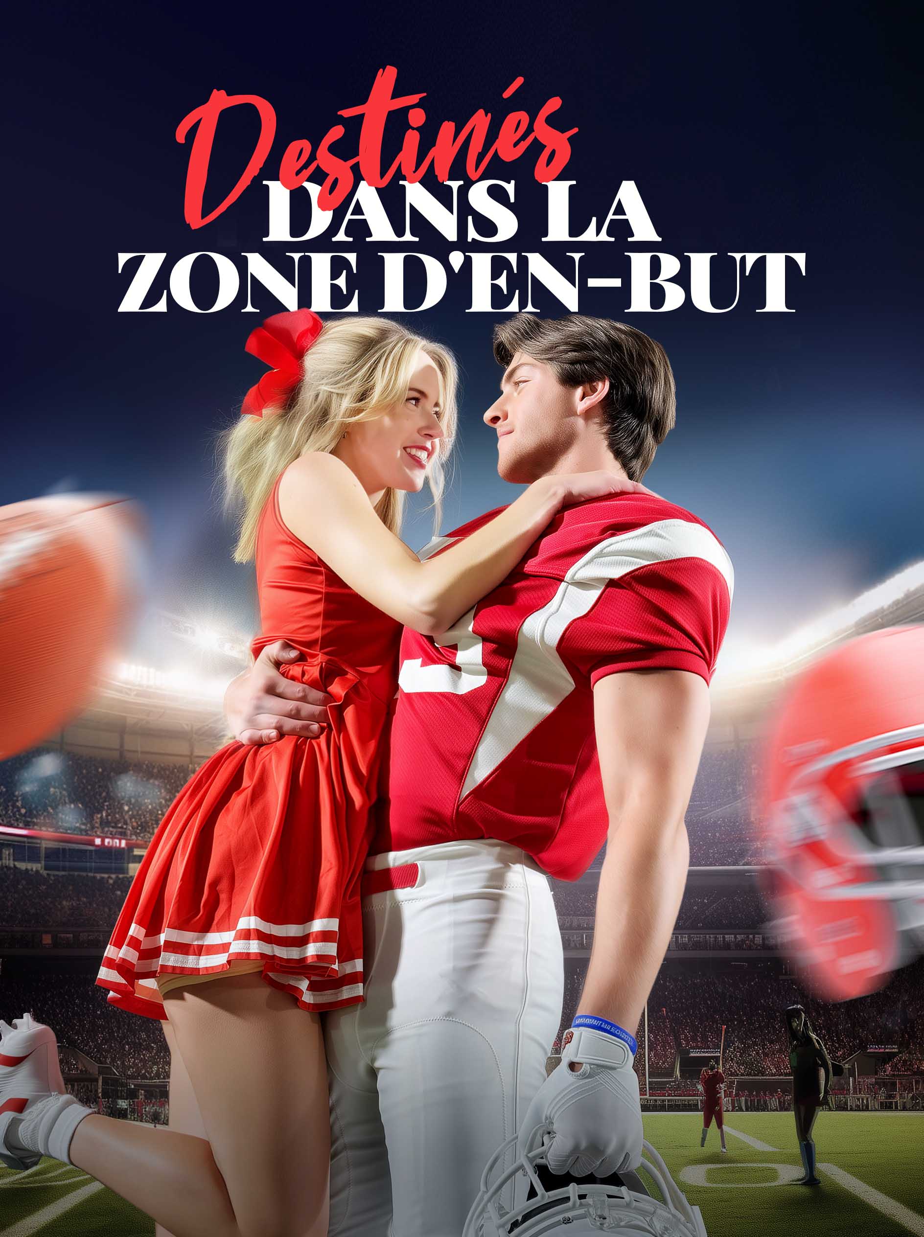 Destinés dans la zone d'en-but poster