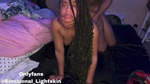 Thick Lightskin Baddie Can’t Stop Cumming