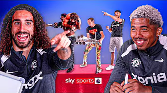 Chelsea's Marc Cucurella & Wesley Fofana JUDGE Talent Show! | Impress The Pro backdrop