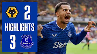 Extended highlights: WOLVES 2-3 EVERTON background