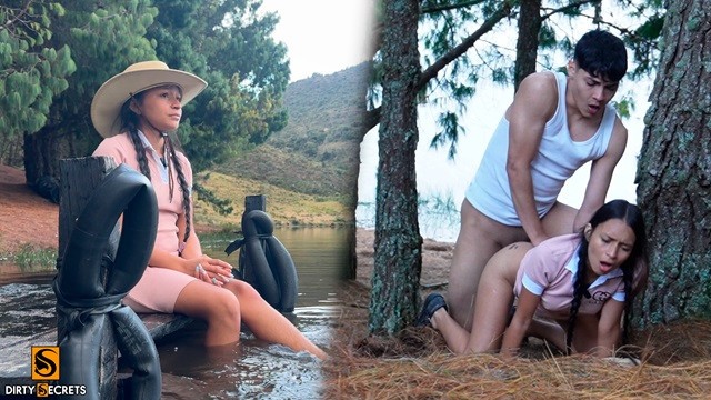 LIL TIMY FUCKS ME IN THE MIDDLE OF THE FOREST