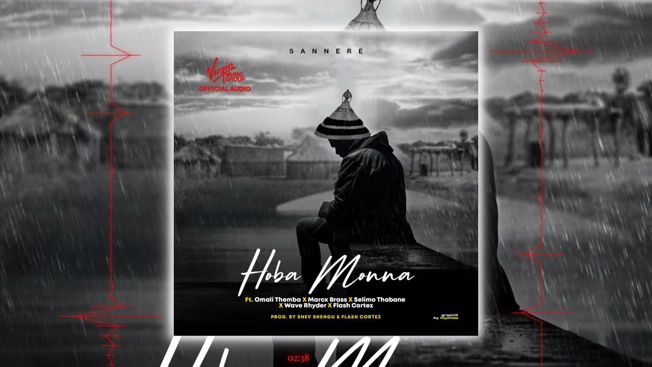 Sannere_ Hoba Monna ft Omali Themba, Selimo Thabane, Flash Cortez and Marcx Bras (Audio Visualizer)