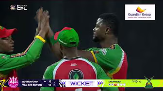 Romario Shepherd's UNPLAYABLE Yorker! | CPL 2025