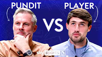 Jamie Carragher takes on his son, James Carragher! | Player vs Pundit