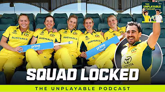 World Cup squad reaction, Starc talks retirement | Unplayable Podcast backdrop
