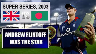 England Winning The Series 3–0 With A Super Dominant Performance | Andrew Flintoff Was The Star background