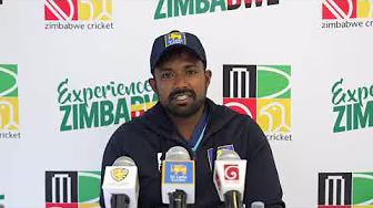 Post-Match Media Briefing | Charith Asalanka-Captain Sri Lanka | #SLvZIM #SriLankaCricket background