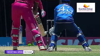 Tabraiz Shamsi's SPECIAL Spin Wicket! | CPL 2025