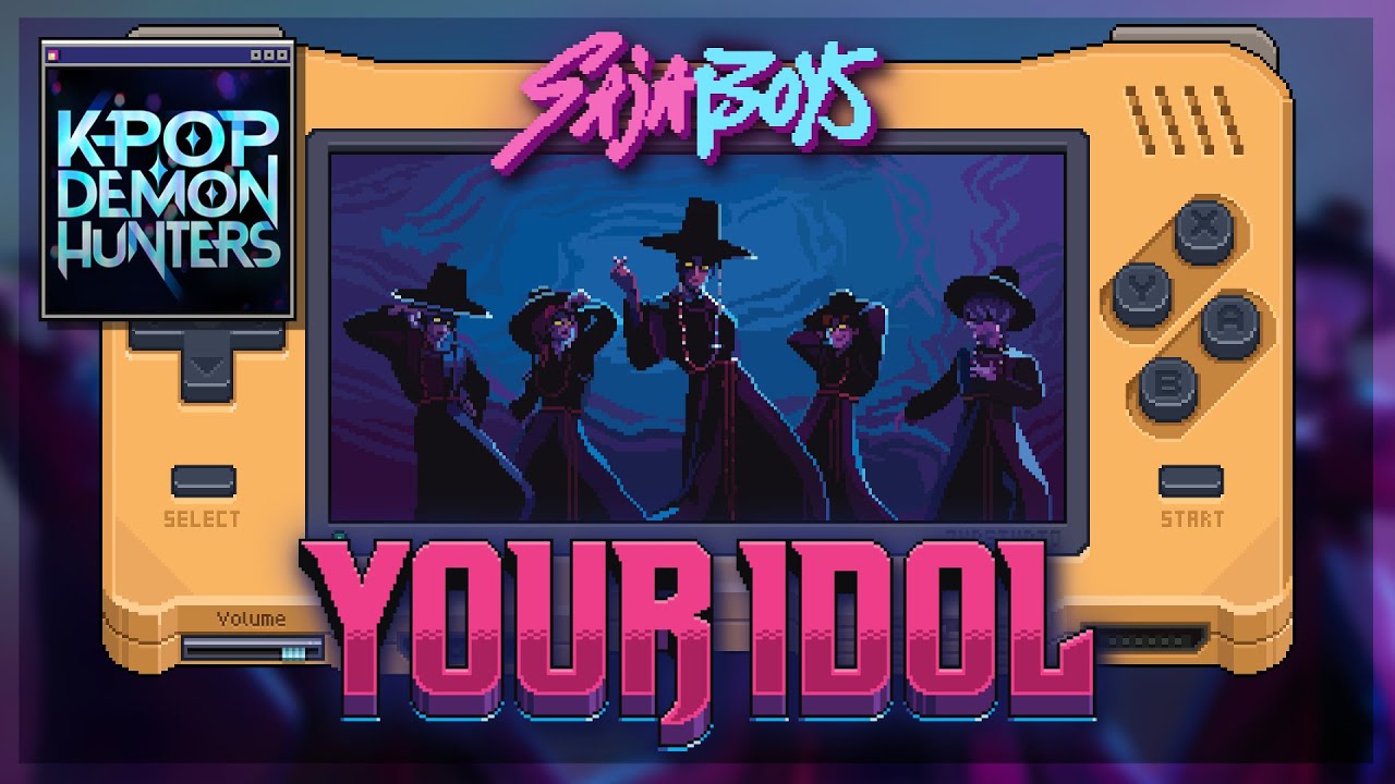 Saja Boys 'YOUR IDOL' / 8 Bit Style ๐ฎ background