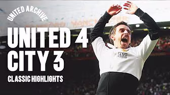 OWEN WINS IT!! | Man Utd 4-3 Man City | Classic Highlights 🍿