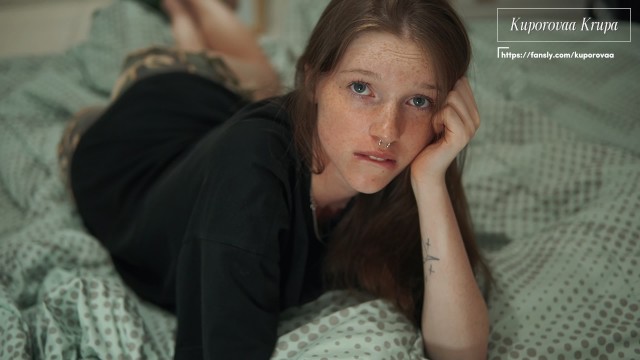 Only your cock will save me from fatigue ,slobbery blowjob | Kuporovaa Krupa