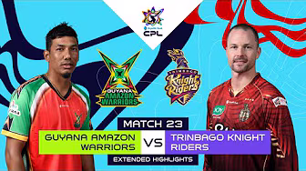 Extended Match Highlights | Guyana Amazon Warriors vs Trinbago Knight Riders  | CPL 2025