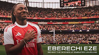 BEHIND THE SCENES | Ebere Eze's emotional unveiling at Emirates Stadium 🔴⚪️