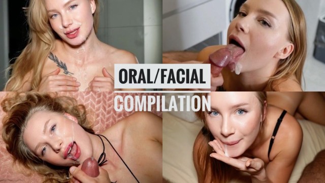 BIG HOT FACIAL COMPILATION AND CUM IN MOUTH