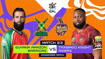 Condensed Match | Guyana Amazon Warriors vs Trinbago Knight Riders  | CPL 2025