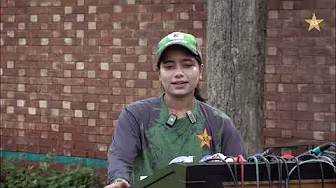Pakistan Women's Team Captain Fatima Sana's Media Talk | PAKW v SAW | PCB background