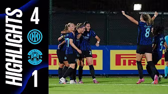 PRIMO ROUND: NERAZZURRO 🖤💙 ➡️ PROSSIMA TAPPA EDIMBURGO | INTER 4-1 HIBERNIAN | UWEL | HIGHLIGHTS background