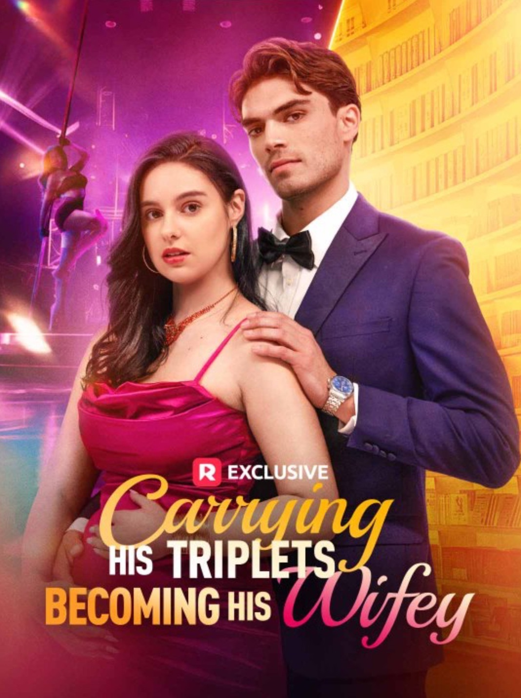 Carrying His Triplets, Becoming His Wifey — blurred background