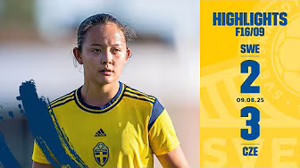 Highlights F16/09 Sverige-Tjeckien 2-3