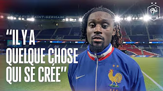 La réaction de Manu Koné après France-Islande !
