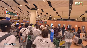 Préparation CAN féminine Maroc 2024: Nos lionnes sont bien arrivées en Algérie.