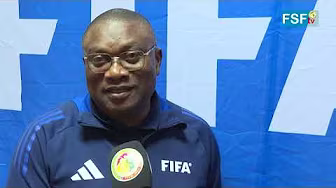 Evehe Divine Raphaël sur le Cours MA FIFA pour arbitres d'élite du Sénégal backdrop