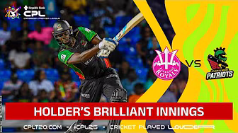 Jason Holder's AMAZING Half-Century vs Barbados! | CPL 2025