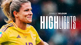 Spain 6-2 Belgium | A loss against the World Champion | #REDFLAMES | #WEURO2025 backdrop