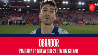 Obrador inaugura la nueva sub-21 con un golazo | 🔴 SEFUTBOL background