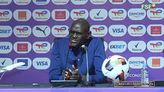 CAN féminine Maroc 2024: Conférence de presse d'après match Zambie 3-2 Sénégal background